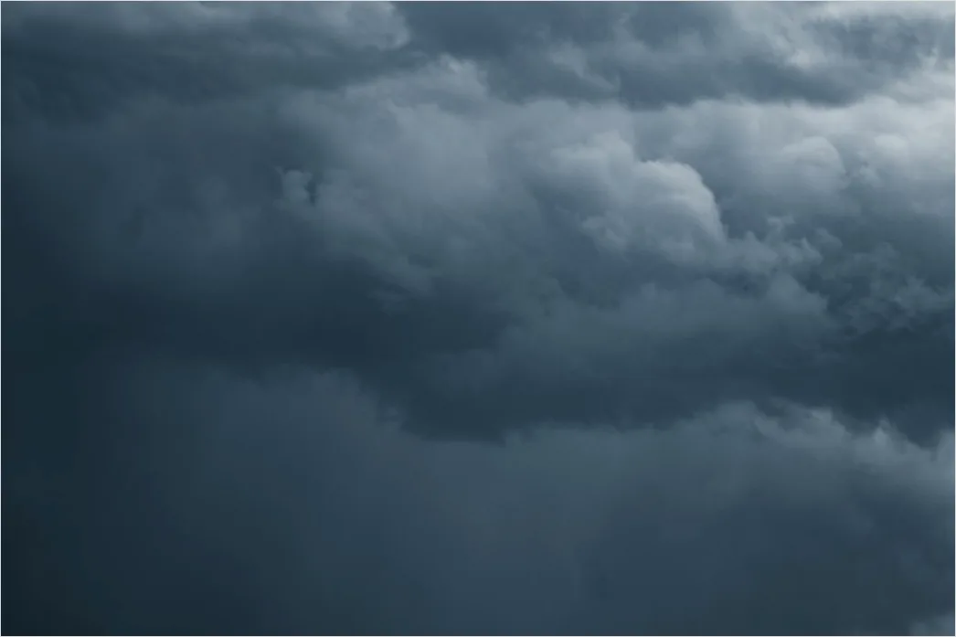 Detail Dark Sky Before Storm Horizon Number 14