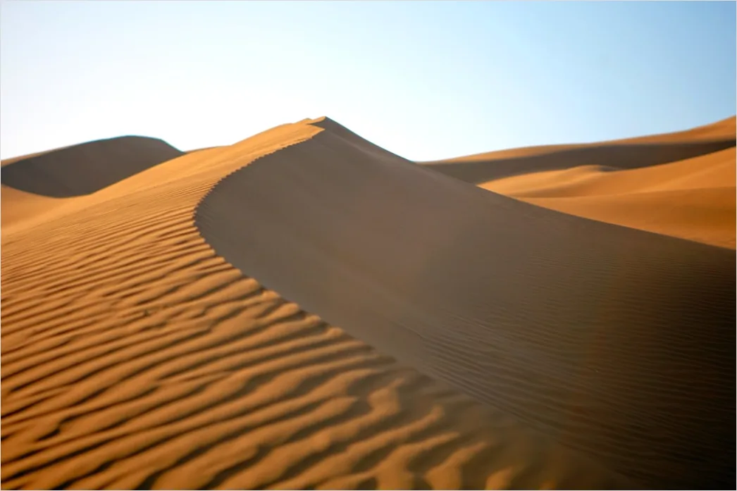 Desert Dunes Golden Hour Shadows 330d