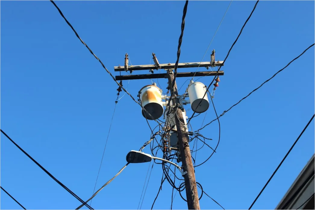 Detail Downed Power Lines Storm Damage Number 15