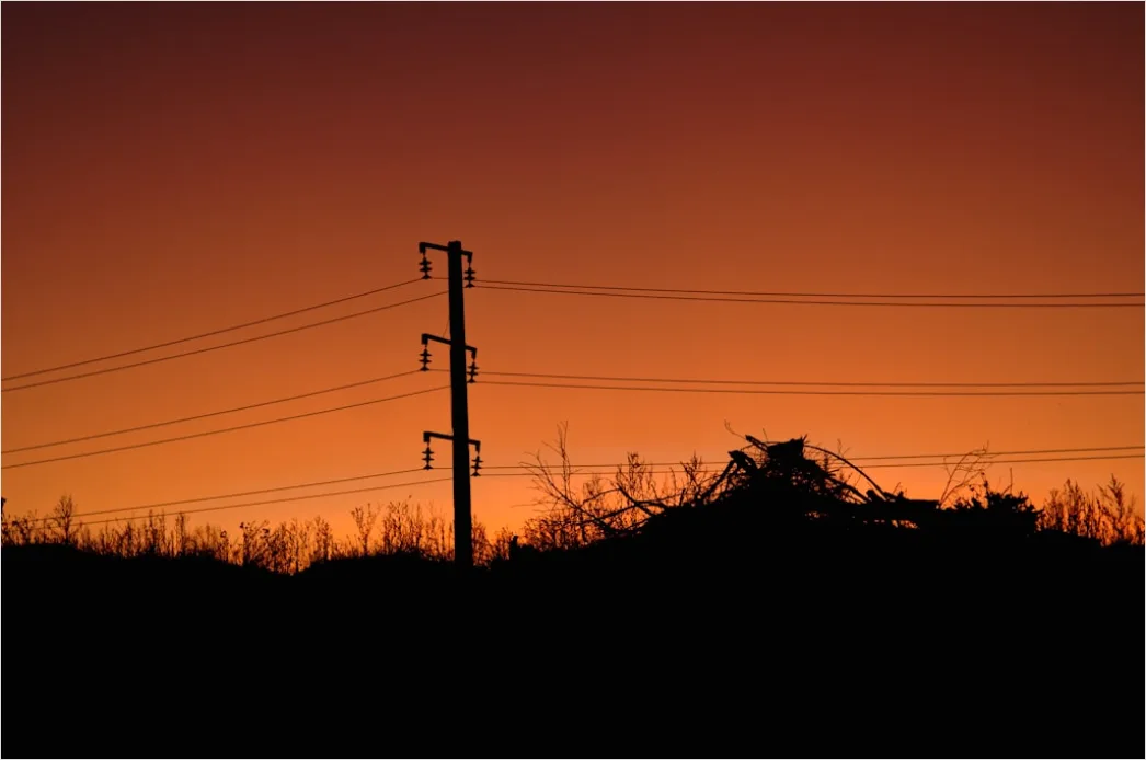 Detail Downed Power Lines Storm Damage Number 10