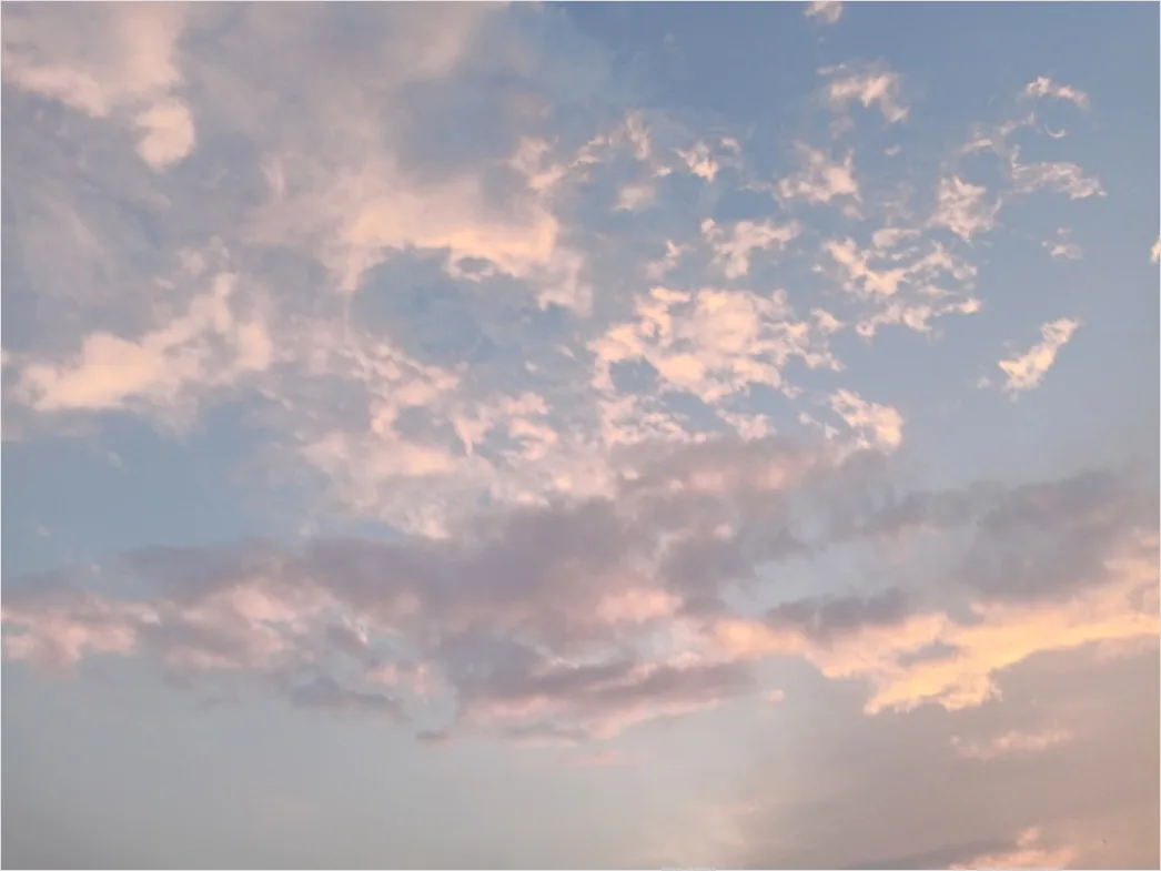 Detail Dramatic Clouds Sunset Golden Hour Number 2