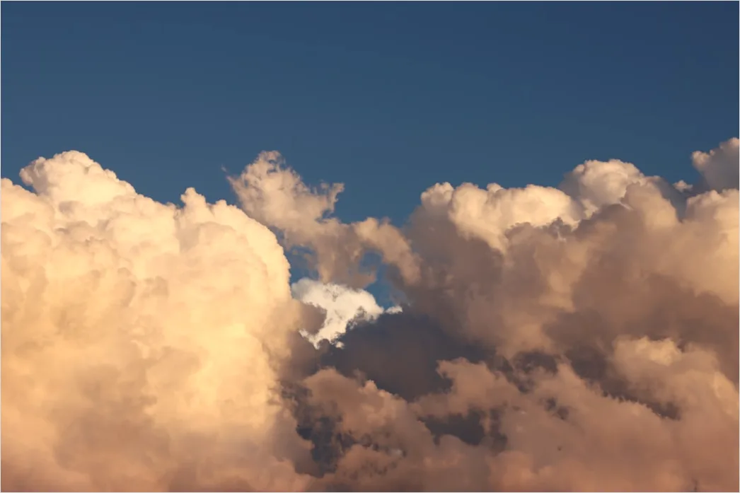 Detail Dramatic Clouds Sunset Golden Hour Number 11