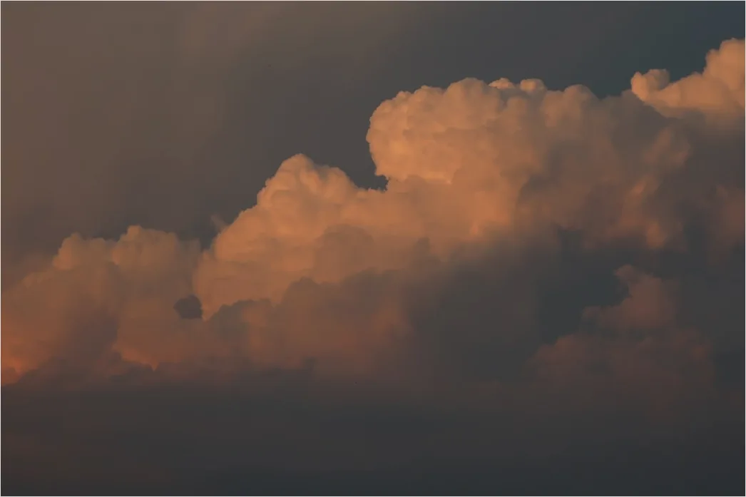 Detail Dramatic Clouds Sunset Golden Hour Number 14
