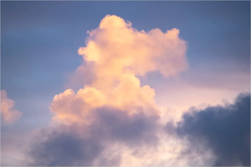 Detail Dramatic Clouds Sunset Golden Hour Number 15
