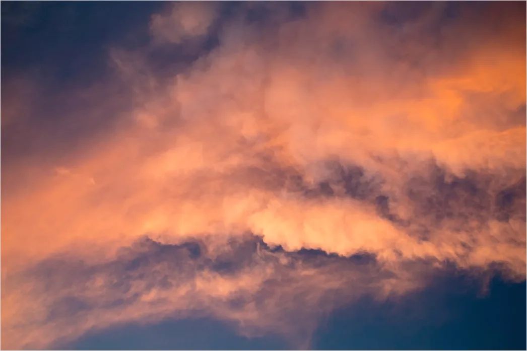 Detail Dramatic Clouds Sunset Golden Hour Number 19