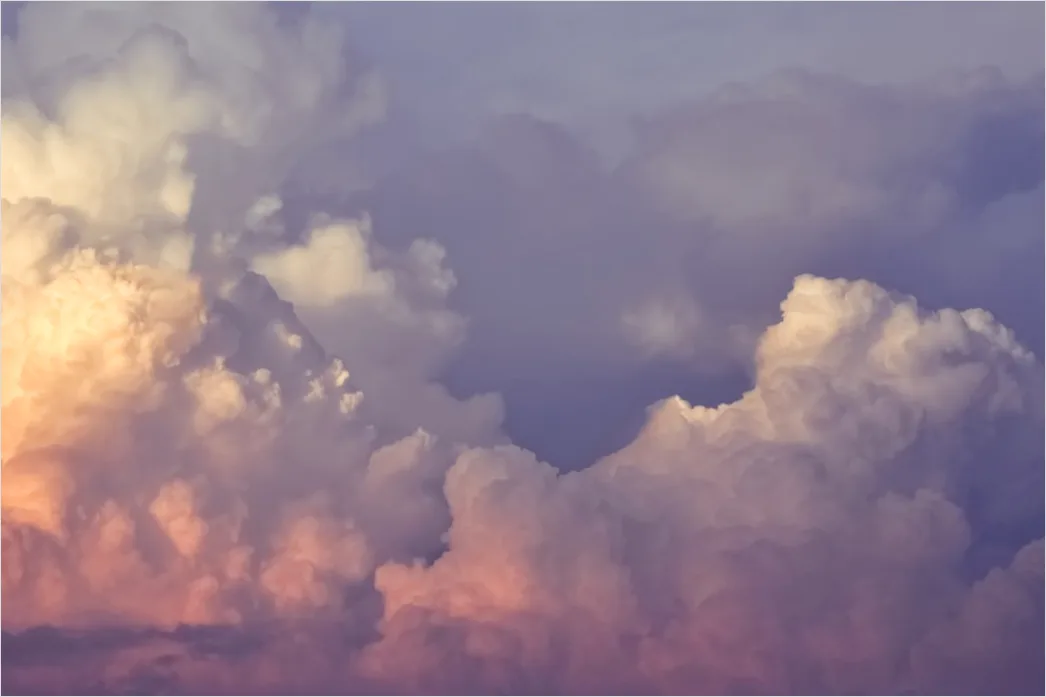 Detail Dramatic Clouds Sunset Golden Hour Number 20