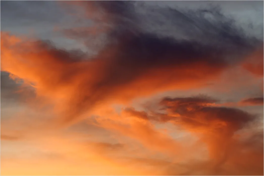 Detail Dramatic Clouds Sunset Golden Hour Number 9