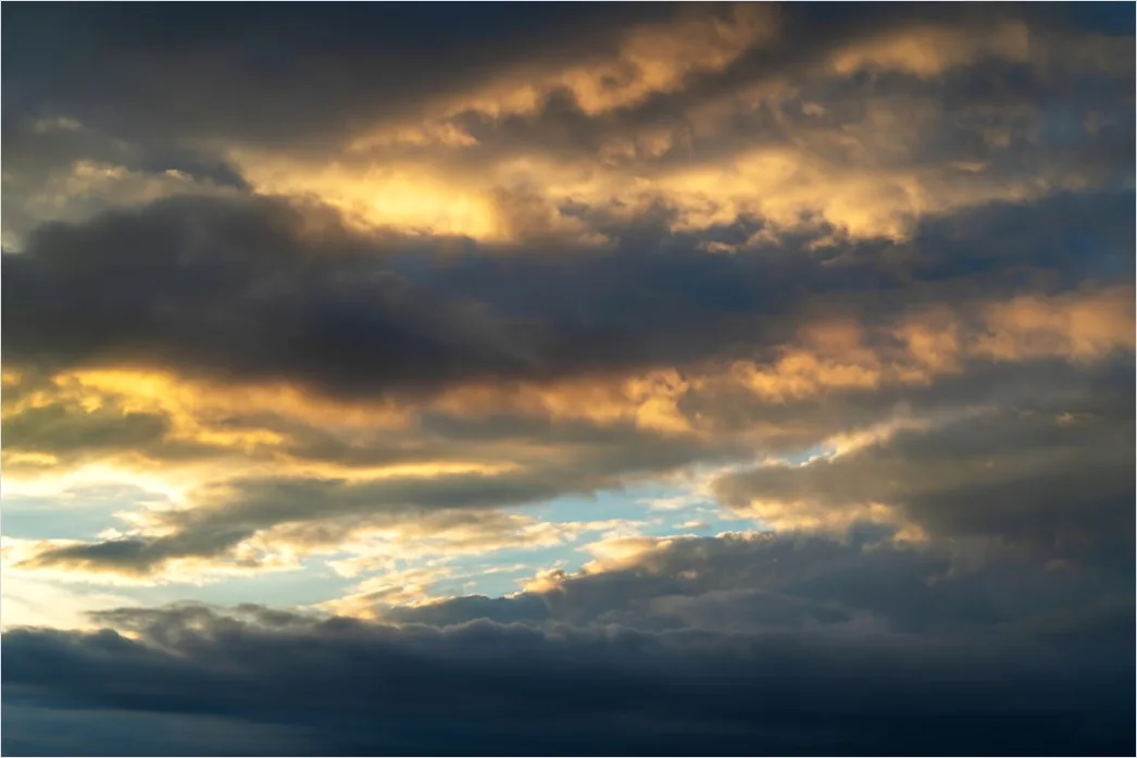 Detail Dramatic Sunrise After Storm Clouds Number 17