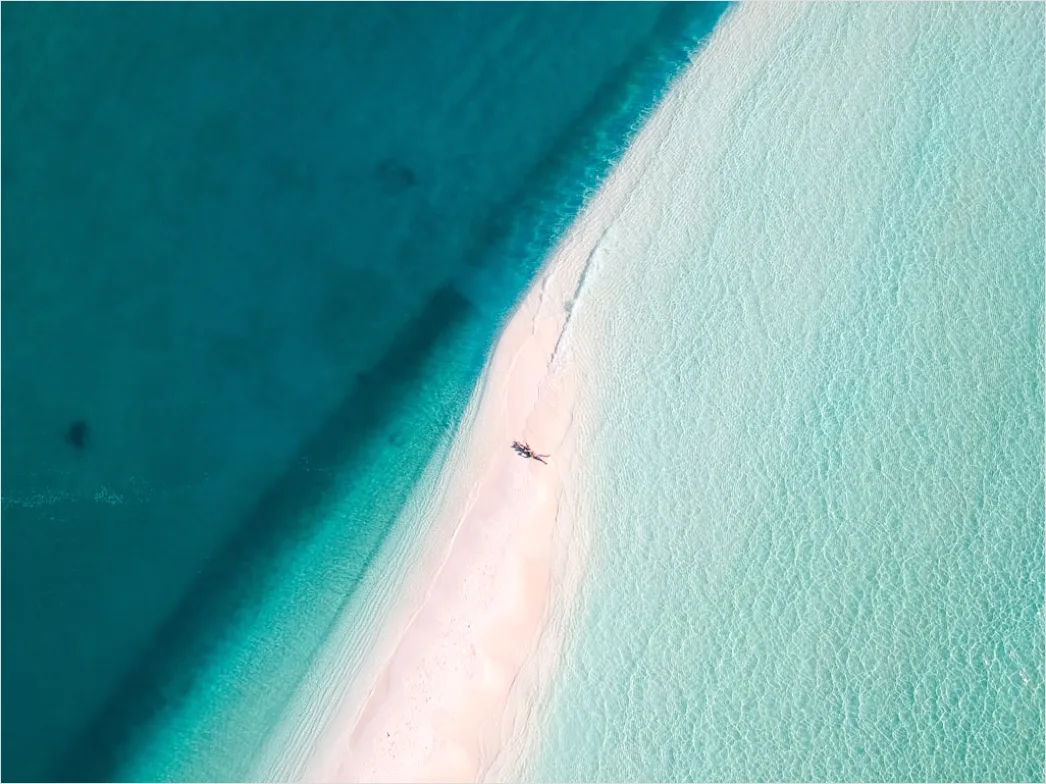Detail Drone Beach Aerial View Number 13
