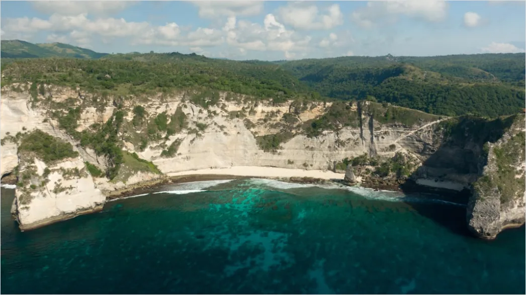 Detail Drone Beach Aerial View Number 19