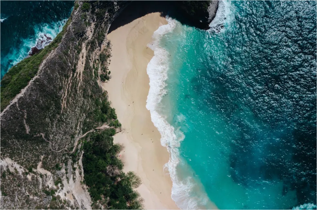 Detail Drone Beach Aerial View Number 20