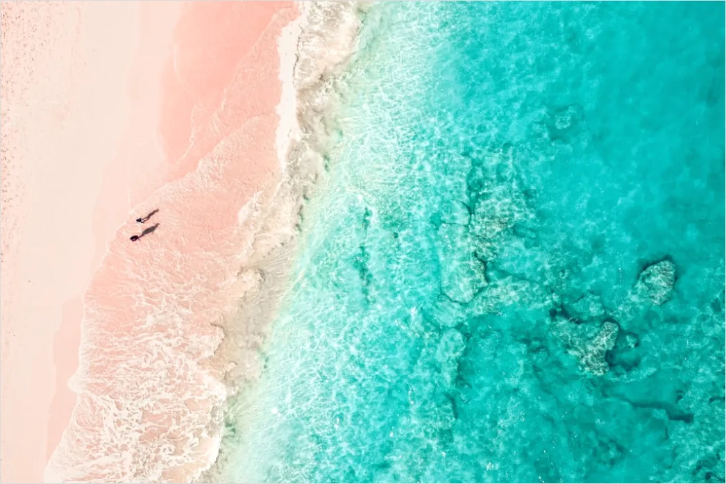 Detail Drone Beach Aerial View Number 9
