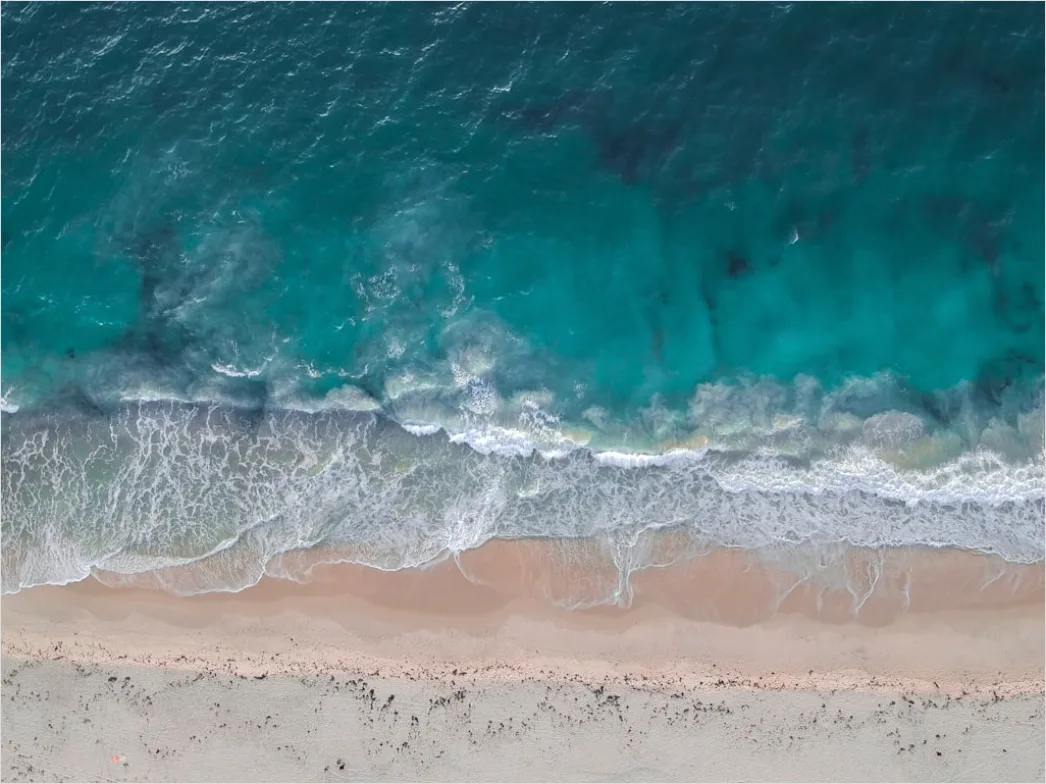 Detail Drone Beach Aerial View Number 10