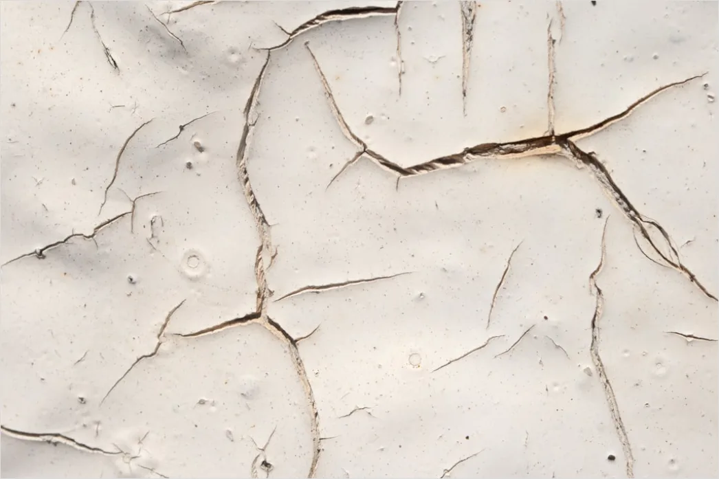 Detail Dry Cracked Mud Aerial Pattern Number 10