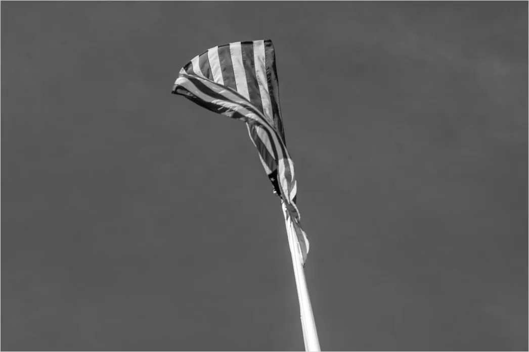 Detail Flag Blowing Strong Wind Close Up Number 20