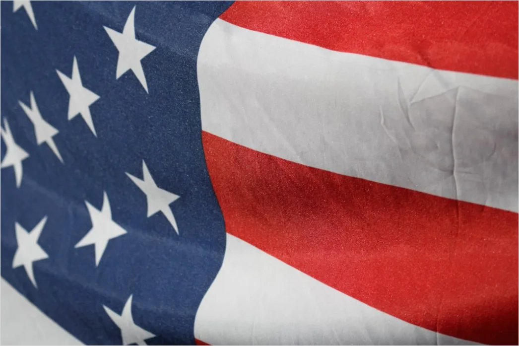 Detail Flag Blowing Strong Wind Close Up Number 5