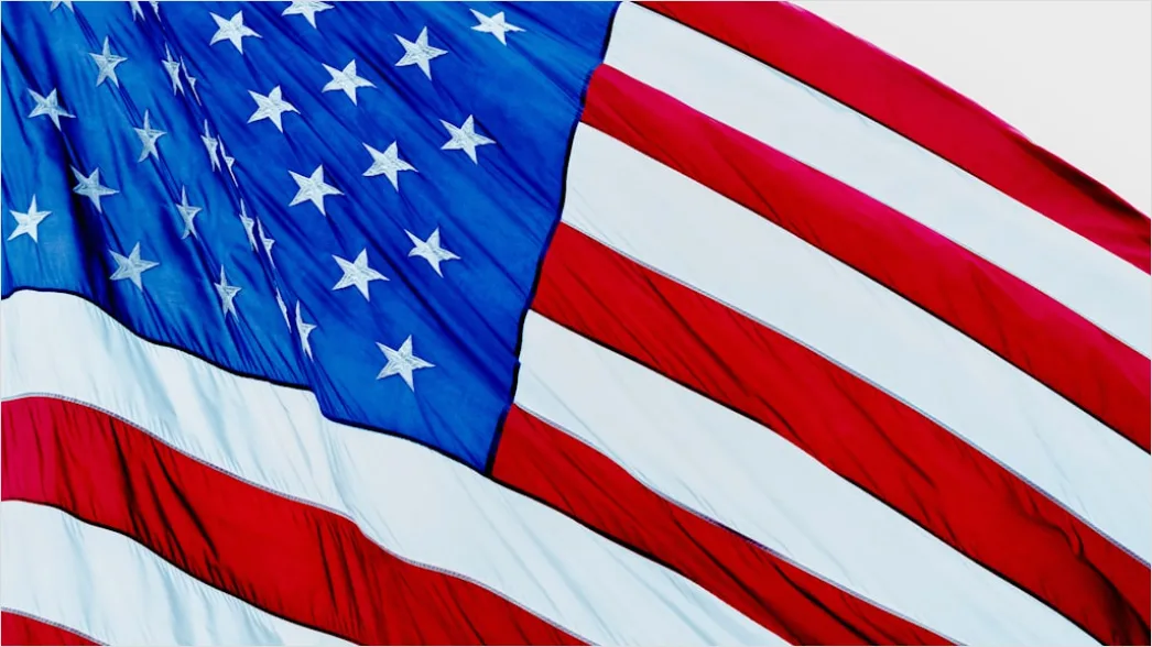 Detail Flag Blowing Strong Wind Close Up Number 6