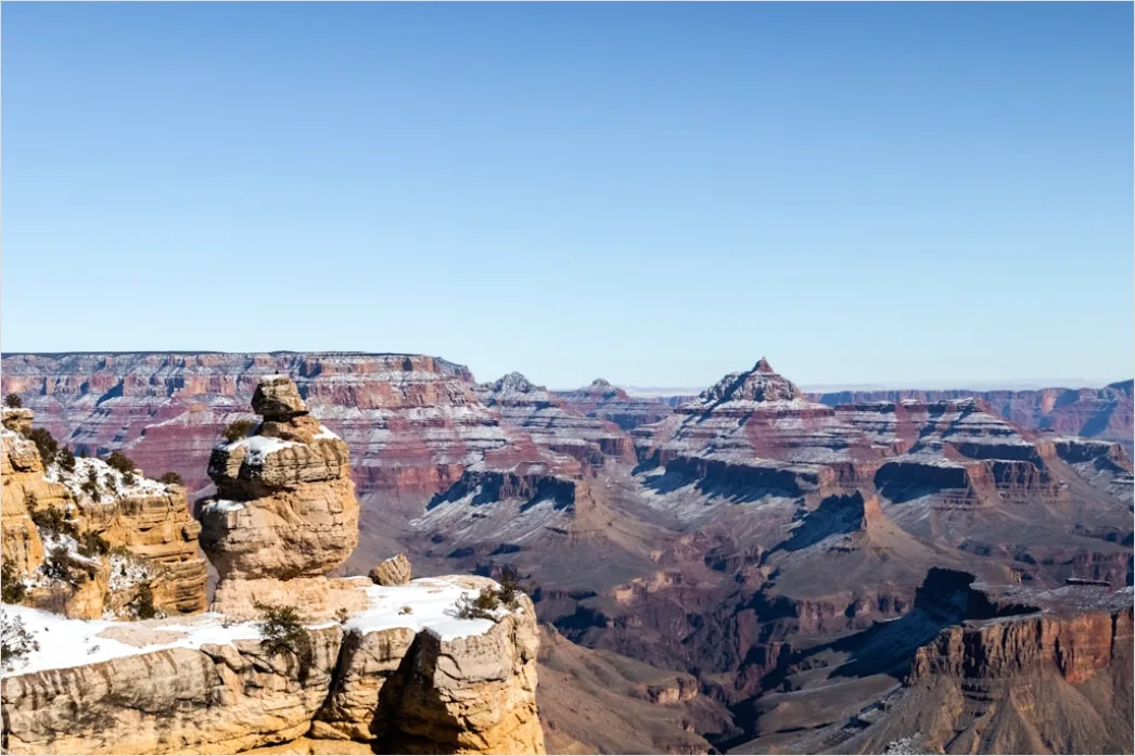 Detail Grand Canyon South Rim Sunrise Number 14