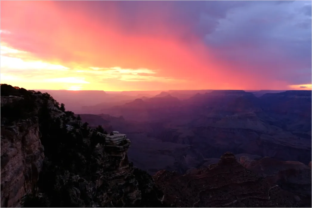 Detail Grand Canyon South Rim Sunrise Number 6