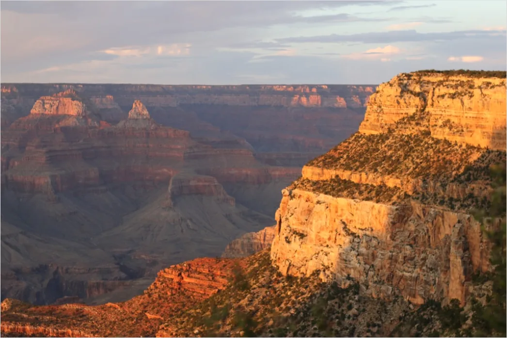 Detail Grand Canyon South Rim Sunrise Number 7