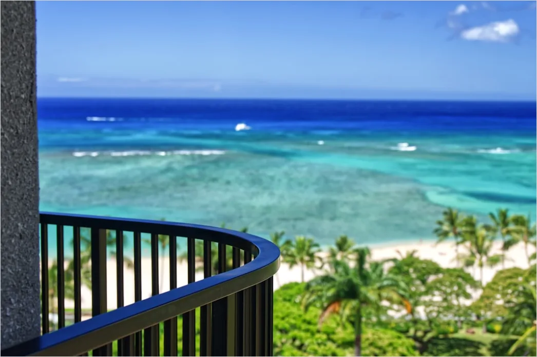 Detail Hotel Room Ocean View Balcony Number 6