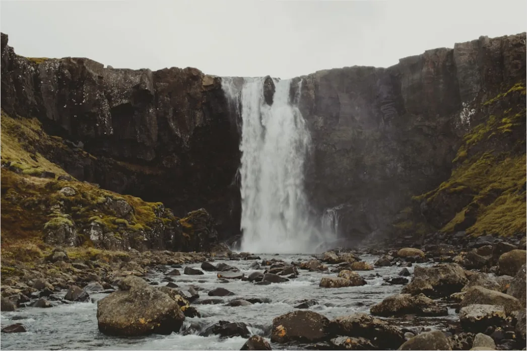 Detail Iceland Waterfall Road Trip Scene Number 5