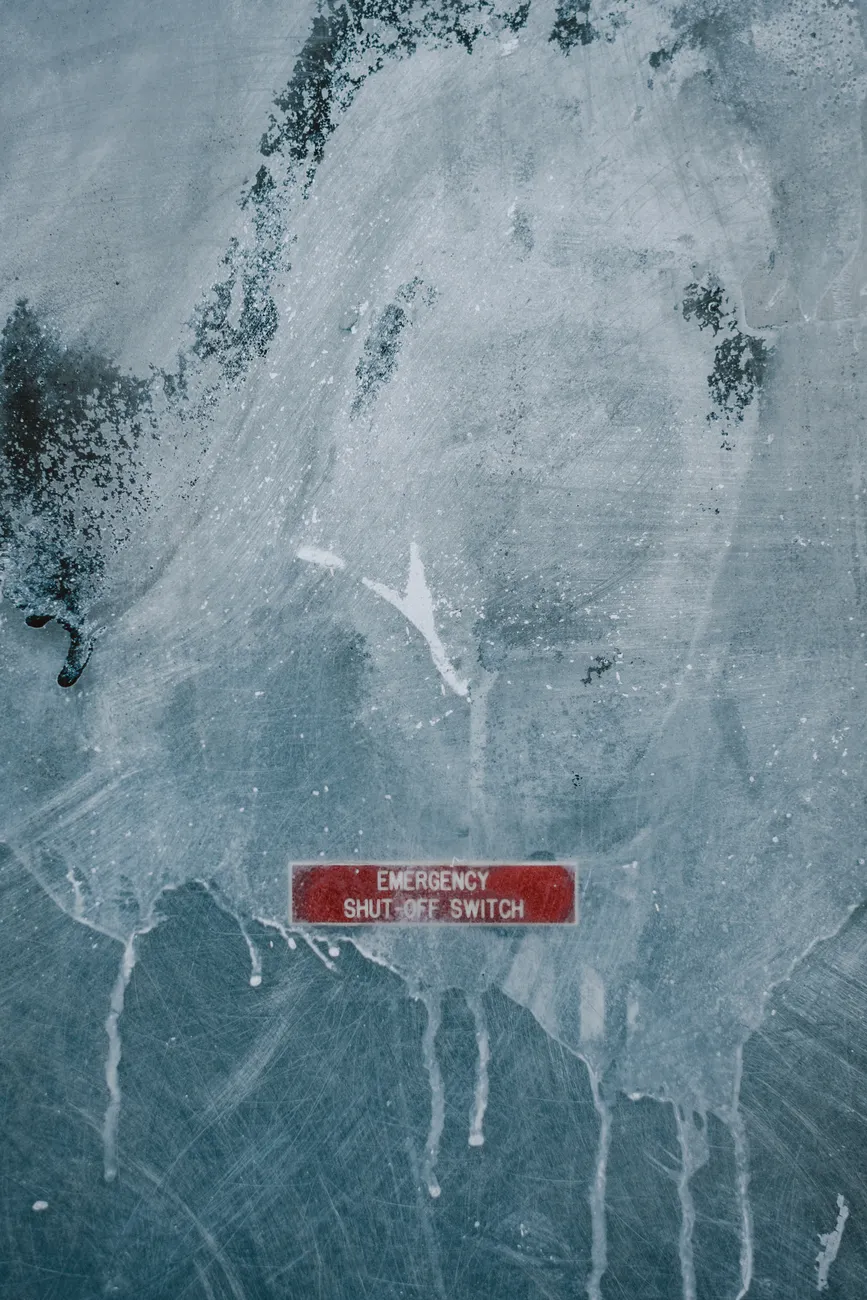 Detail Icy Road Surface Warning Background Number 3