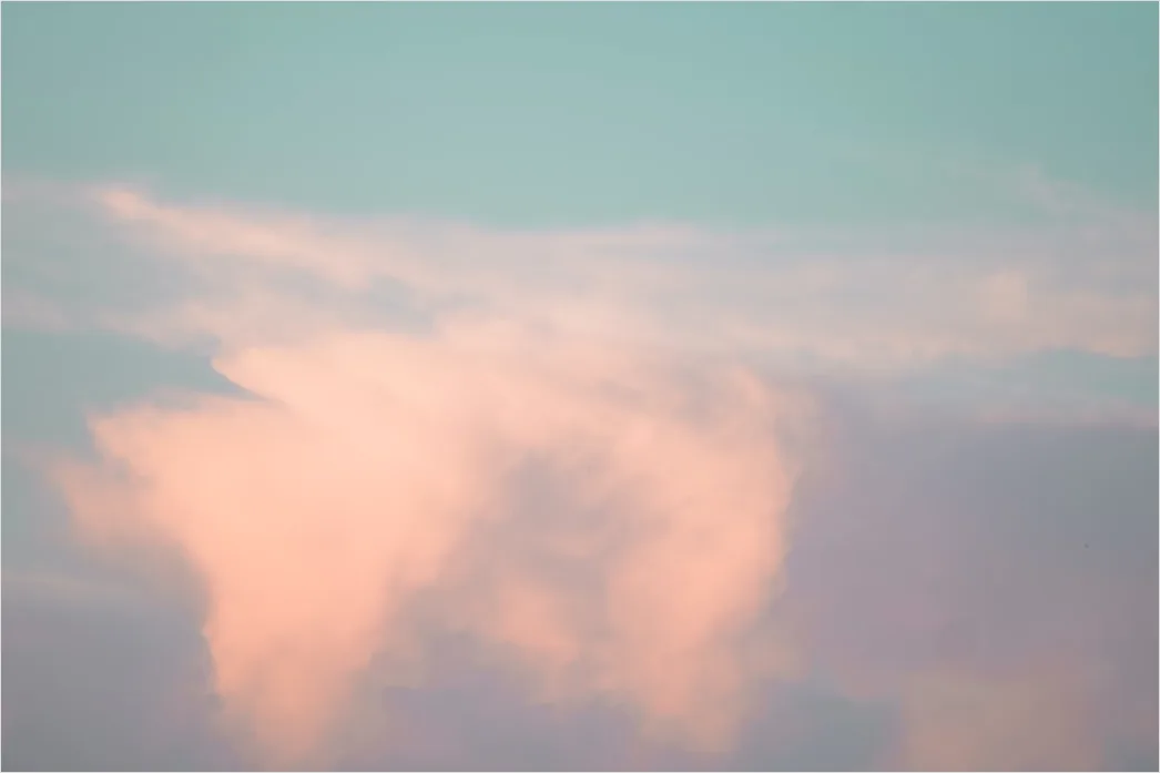 Detail Iridescent Clouds Pastel Sky Texture Number 15