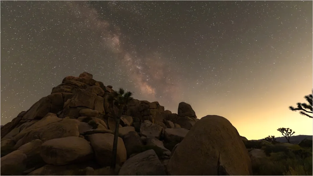 Detail Joshua Tree National Park Stars Number 10