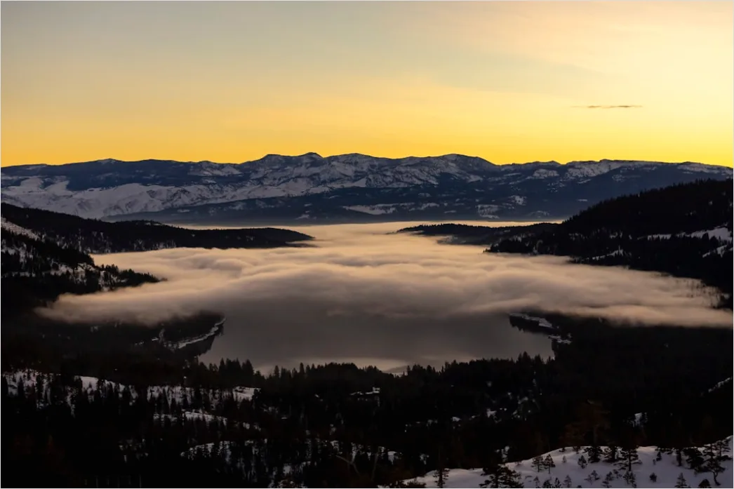 Detail Lake Tahoe Alpine Lake Sunrise Number 15