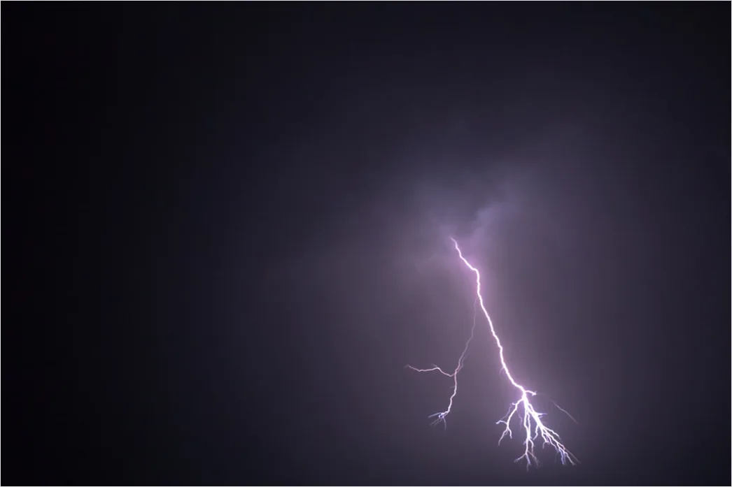 Detail Lightning Bolt Close Up Composition Number 19
