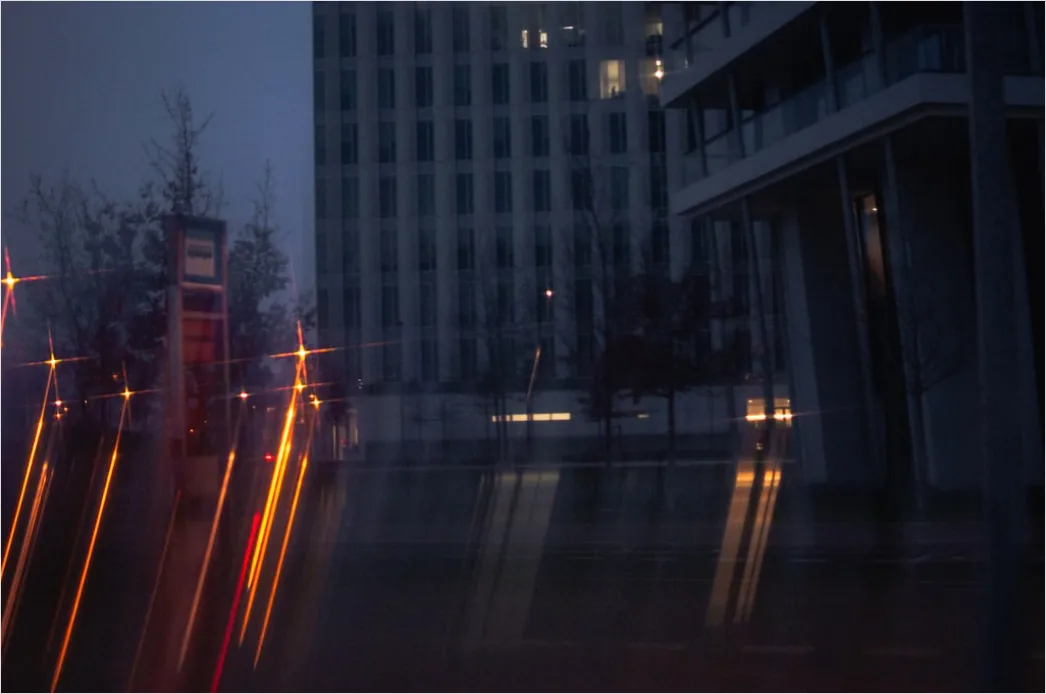 Detail Long Exposure Rain Streaks City Number 9