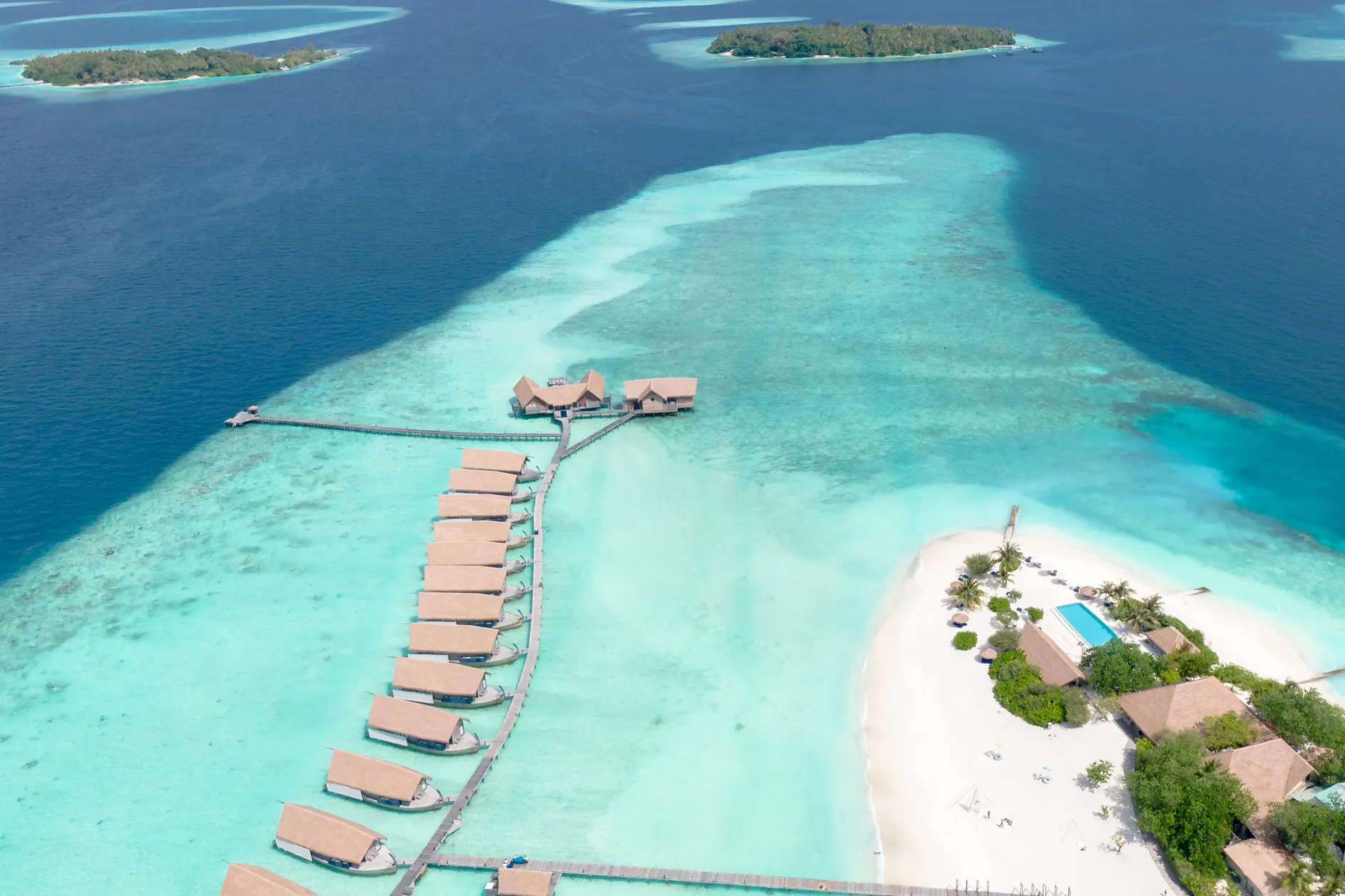 Detail Maldives Overwater Villa Lagoon View Number 15