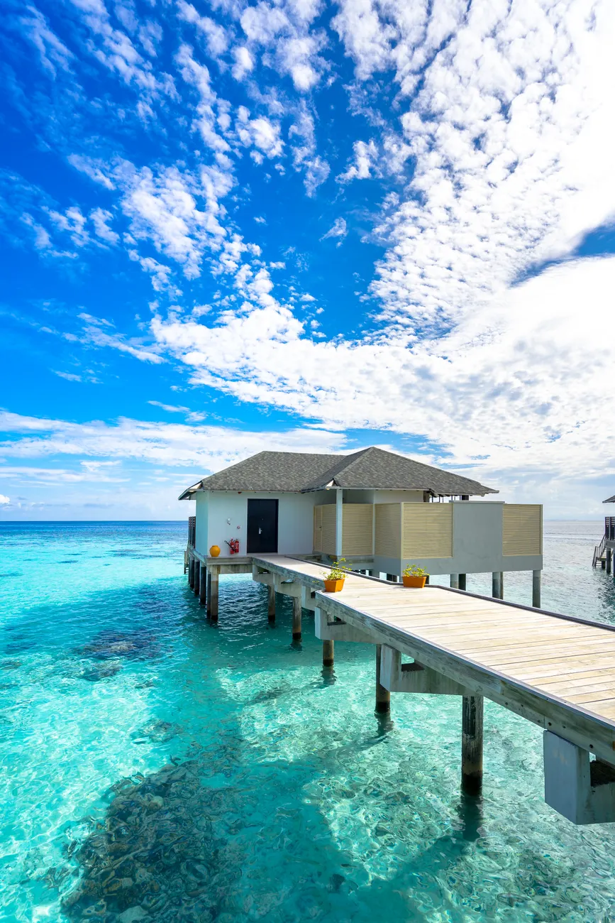 Detail Maldives Overwater Villa Lagoon View Number 22