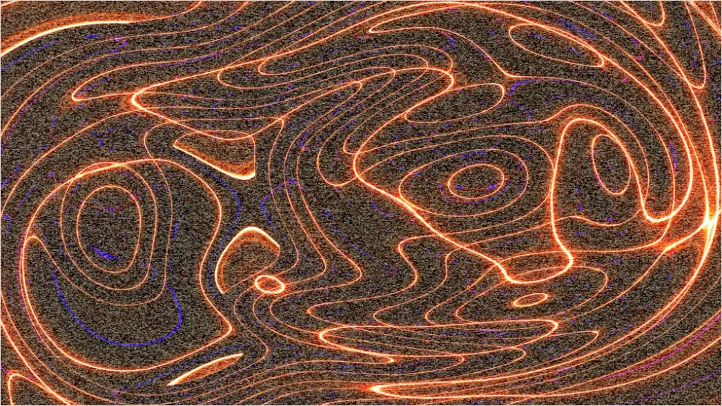 Detail Meteorology Map Isobars Pressure Lines Number 12