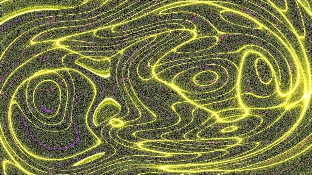 Detail Meteorology Map Isobars Pressure Lines Number 14