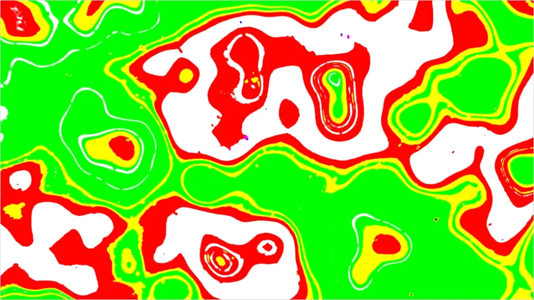 Detail Meteorology Map Isobars Pressure Lines Number 19