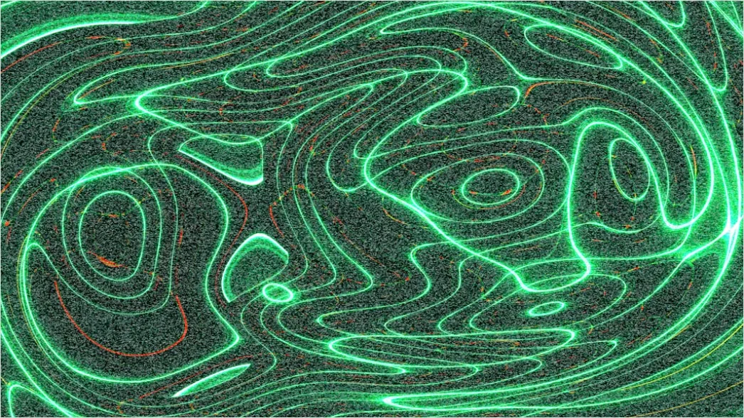 Detail Meteorology Map Isobars Pressure Lines Number 20