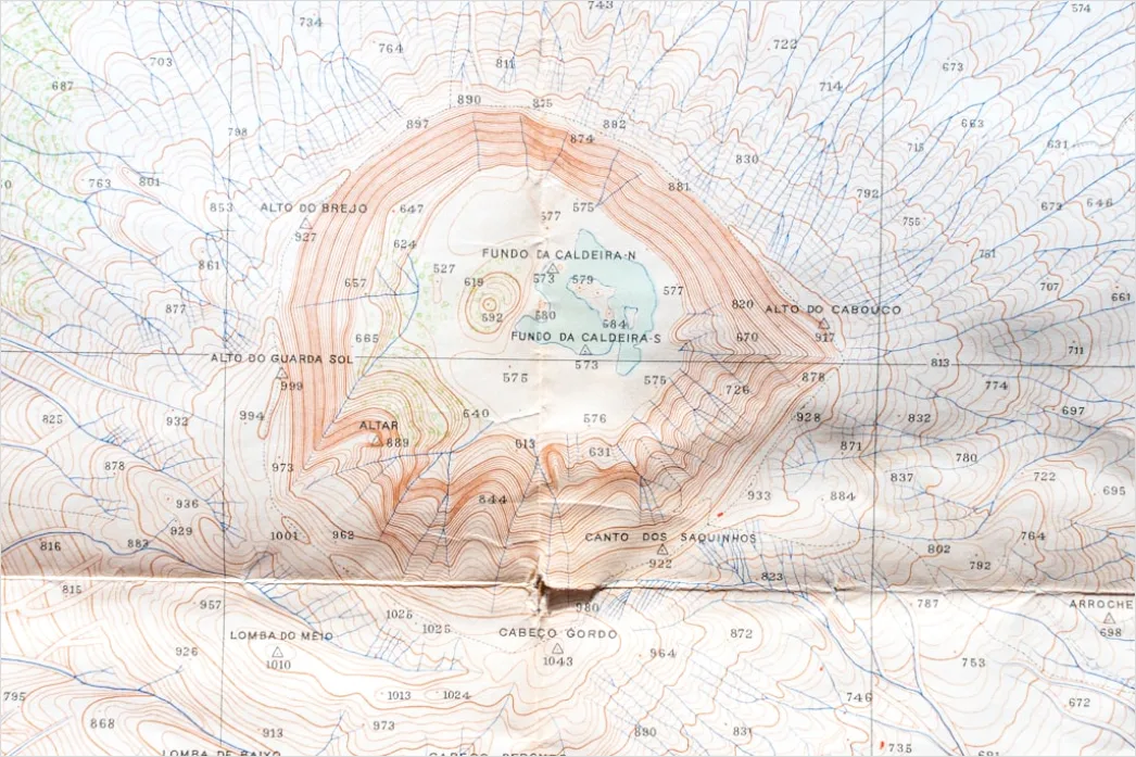 Detail Meteorology Map Isobars Pressure Lines Number 3