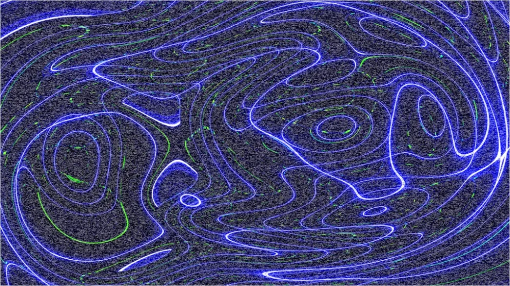 Detail Meteorology Map Isobars Pressure Lines Number 4