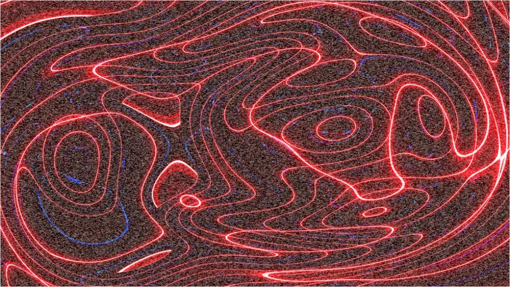Detail Meteorology Map Isobars Pressure Lines Number 5