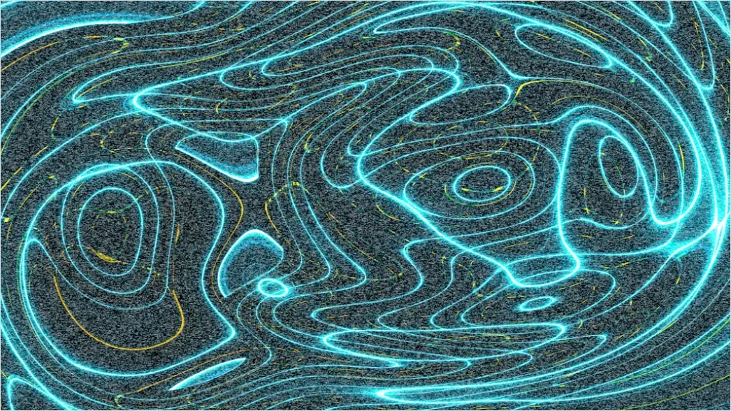 Detail Meteorology Map Isobars Pressure Lines Number 6