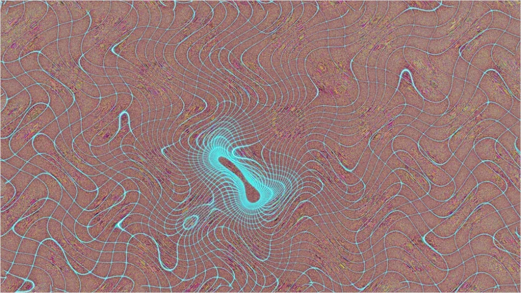 Detail Meteorology Map Isobars Pressure Lines Number 8