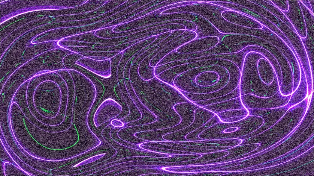 Detail Meteorology Map Isobars Pressure Lines Number 10