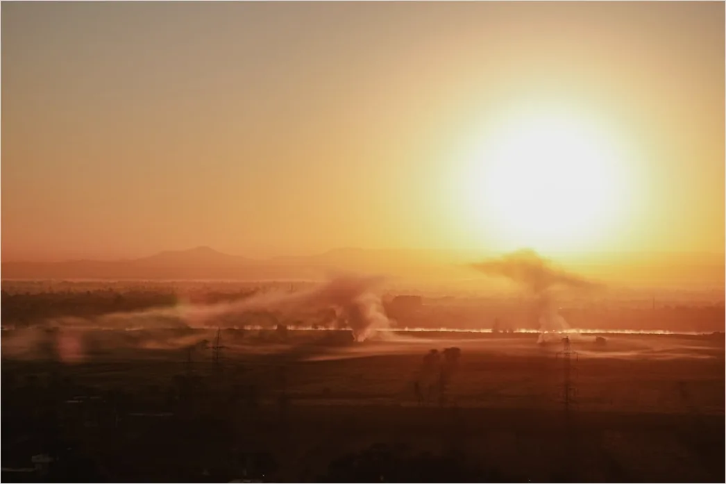 Mist Over River Golden Hour D4b6