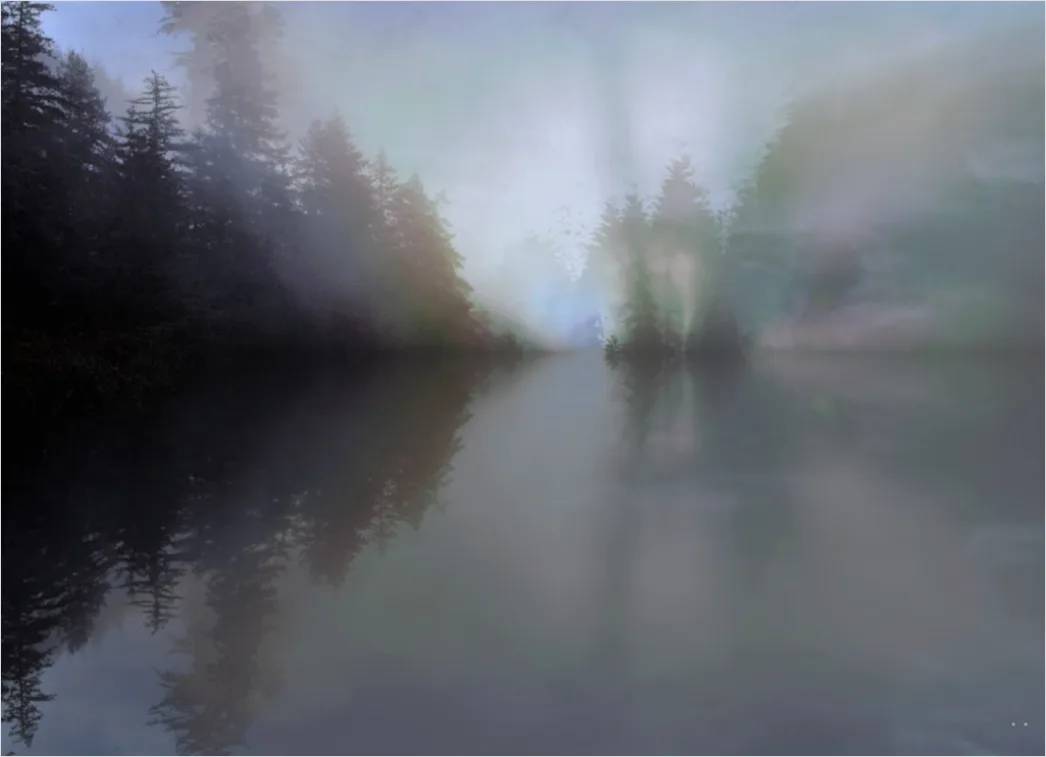 Detail Northern Lights Over Lake Reflection Number 11