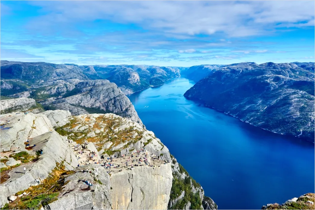 Detail Norway Fjord Scenic Overlook View Number 5