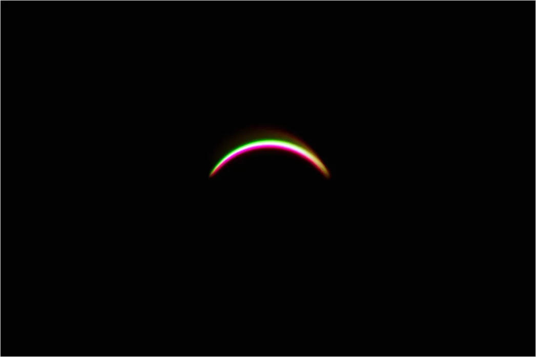 Detail Partial Solar Eclipse Crescent Sun Number 18