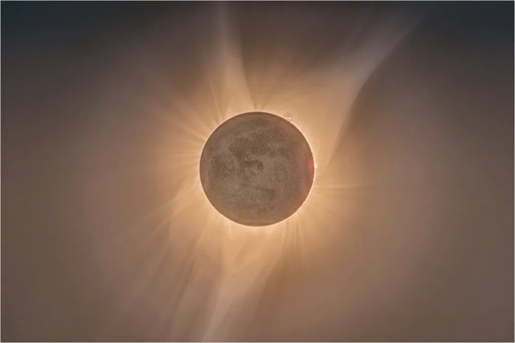 Detail Partial Solar Eclipse Crescent Sun Number 7