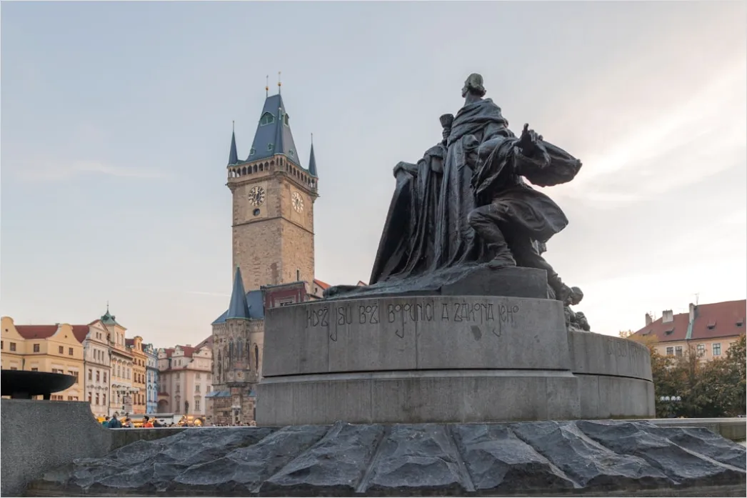 Detail Prague Old Town Square Sunrise Number 12